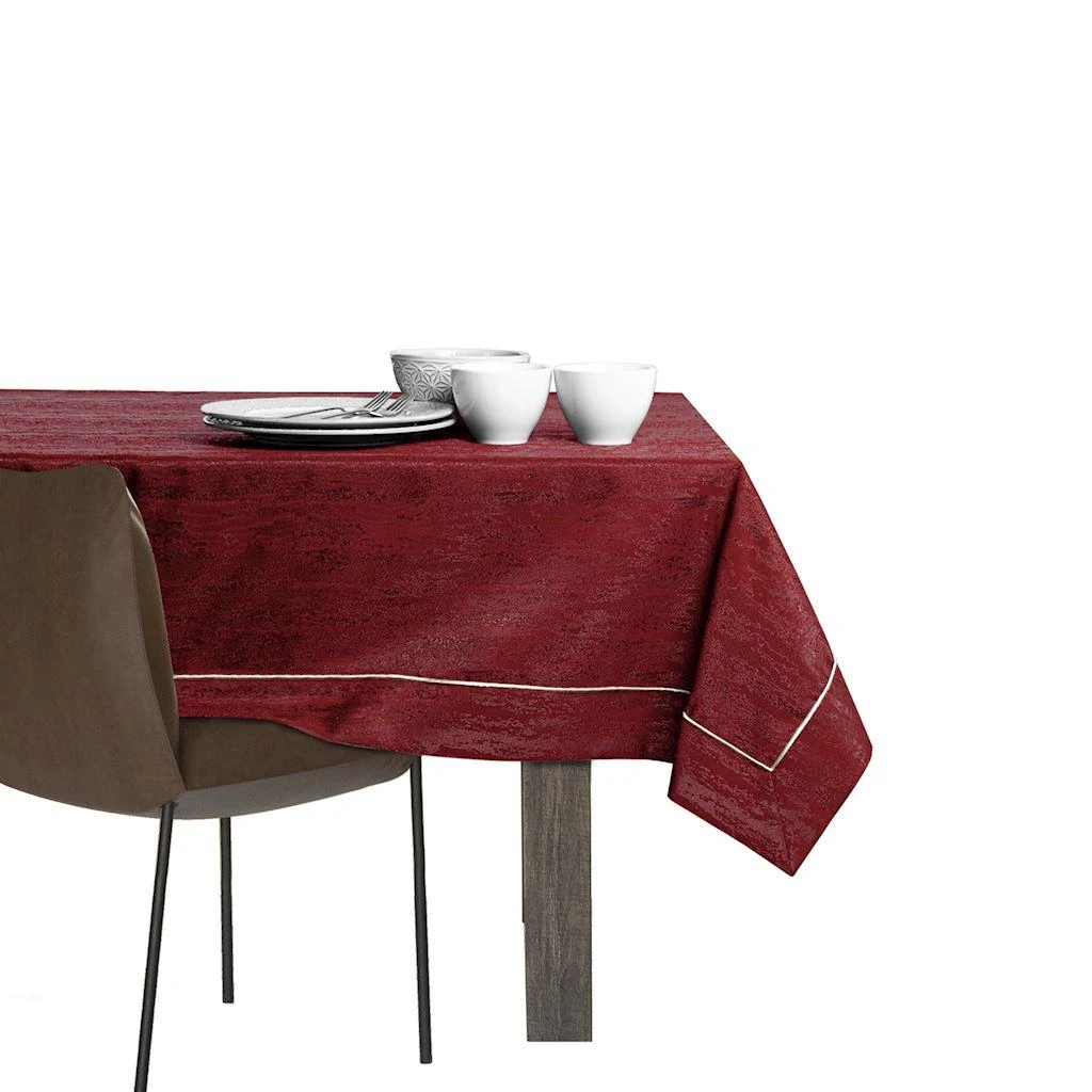 AmeliaHome Staltiesė 110×240 cm bordo Vesta
