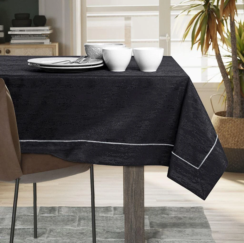 AmeliaHome Staltiesė 120×200 juoda AH VESTA