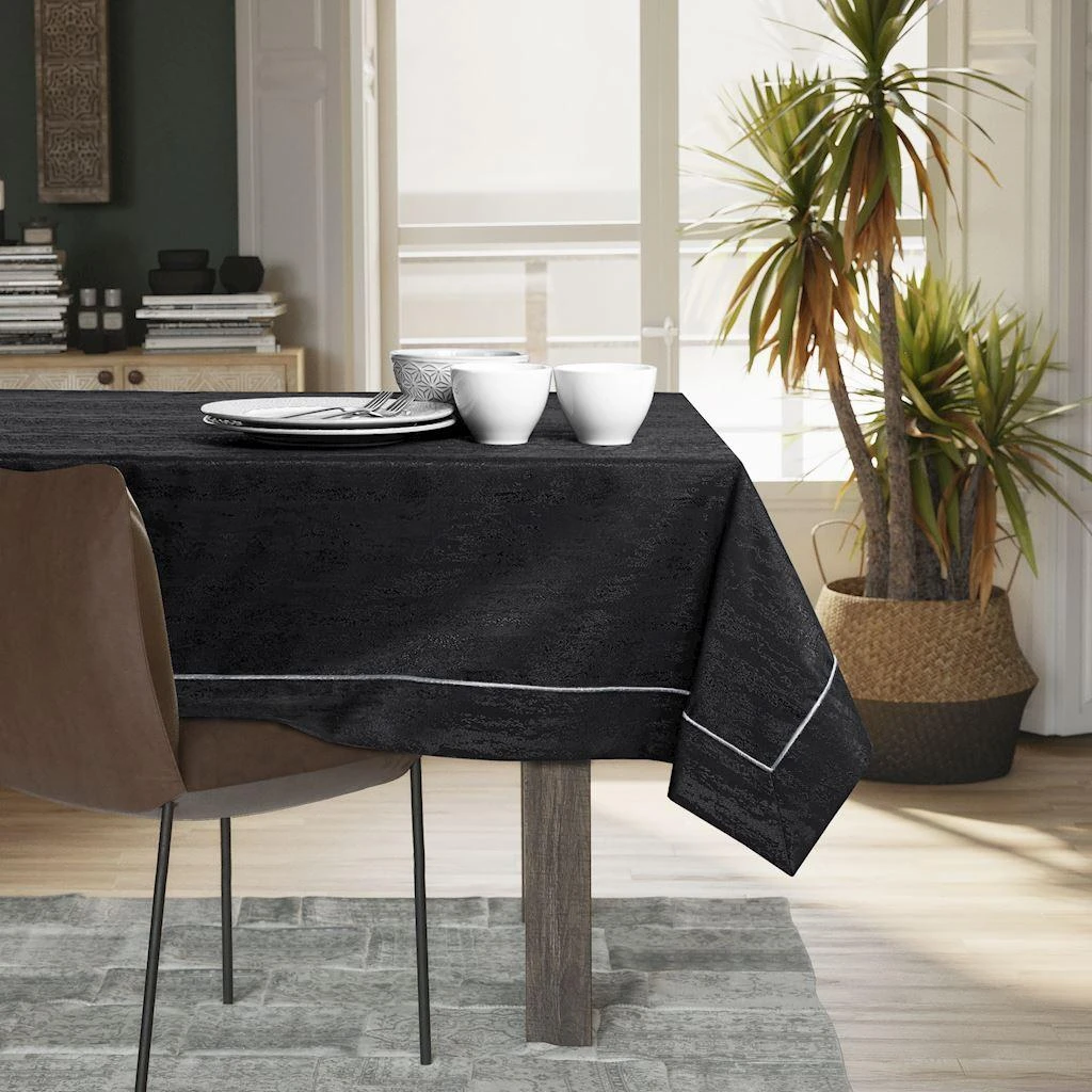 AmeliaHome Staltiesė 120×240 juoda AH VESTA