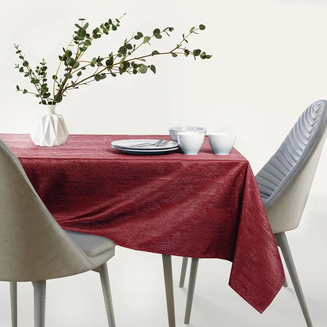 AmeliaHome Staltiesė 150×260 cm bordo spalvos AH VESTA HMD
