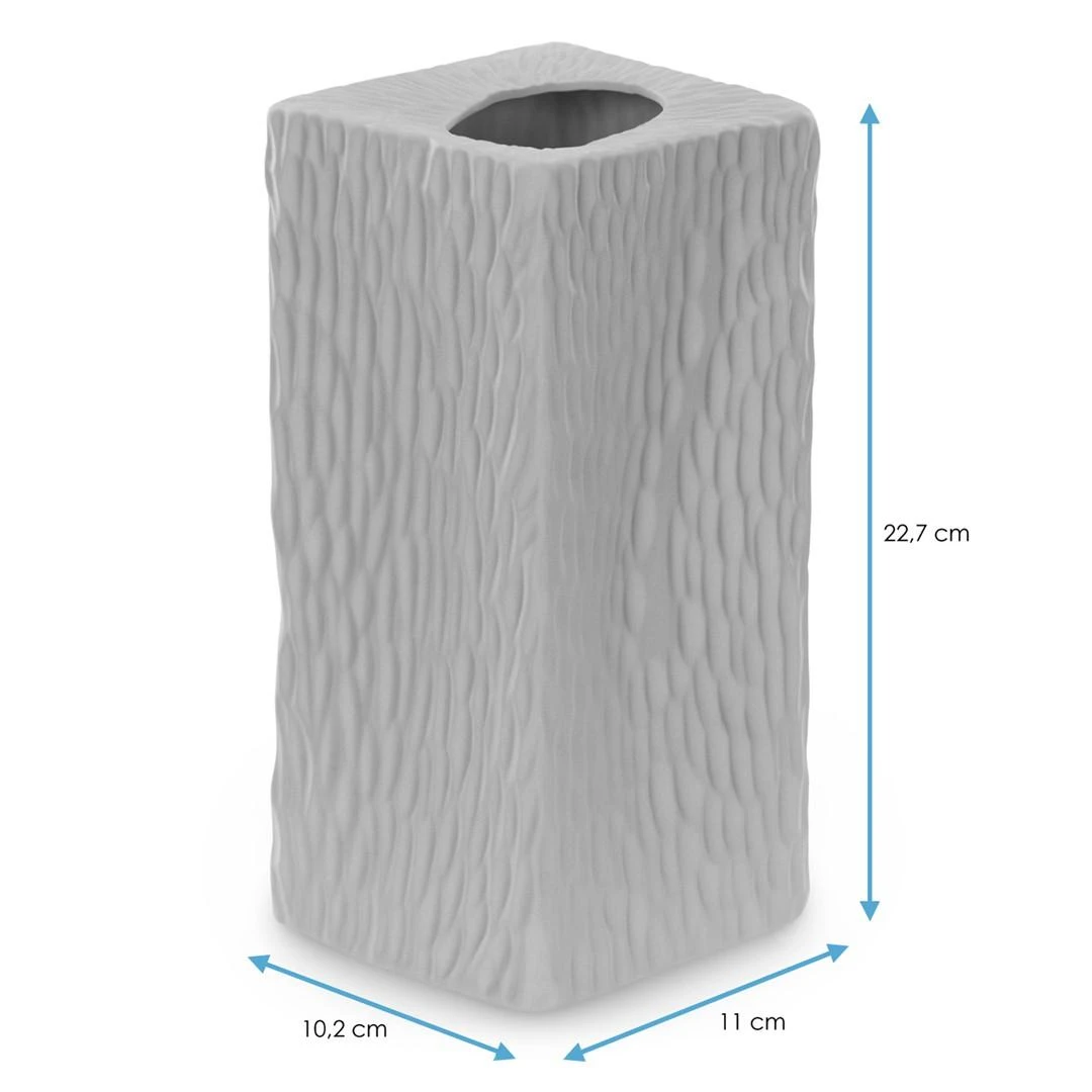 AmeliaHome VASE/AH/DEVON/POWDER Rožinis/10,2X22,7