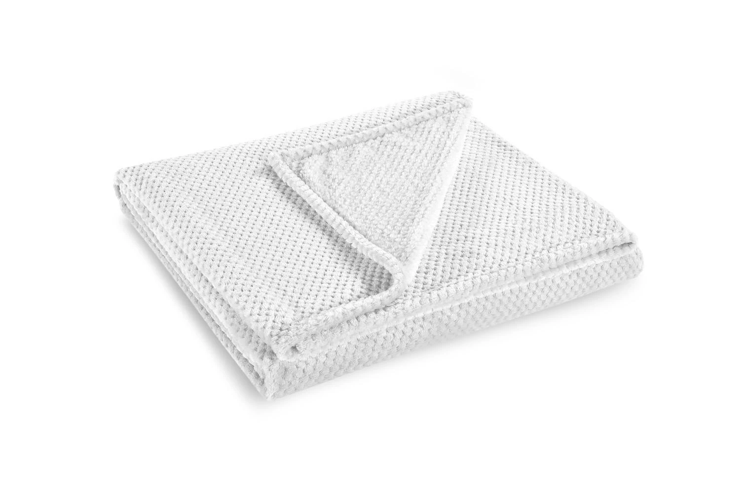 Pledas DecoKing Henry, baltas, 70 cm x 150 cm