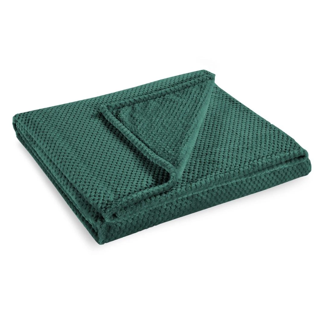 DecoKing Henry pledas 220×240 butelių žalia