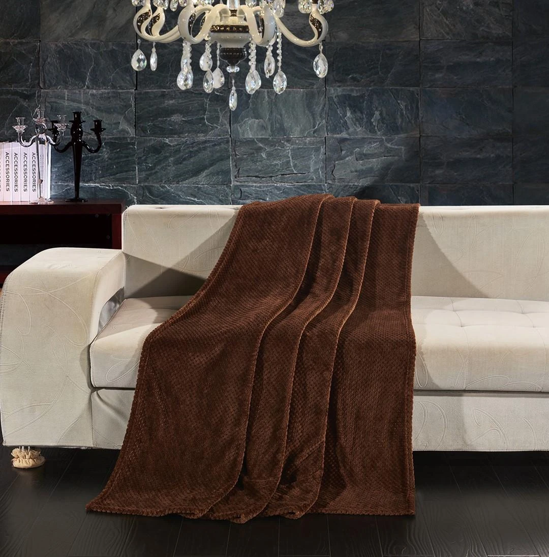 Pledas DecoKing Henry, rudas, 240 cm x 220 cm