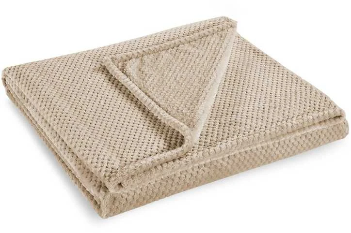 Pledas DecoKing Henry 70 cm x 150 cm, smėlio ruda (cappuccino)