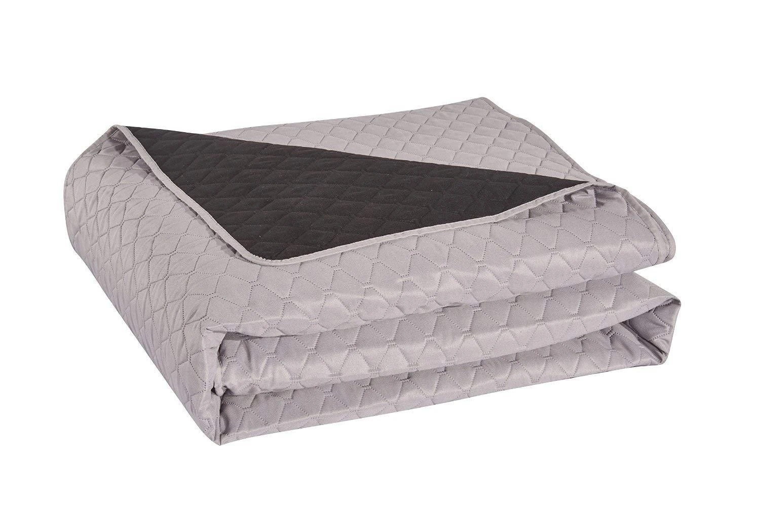 DecoKing Lovatiesė 220 × 240 cm, pilka