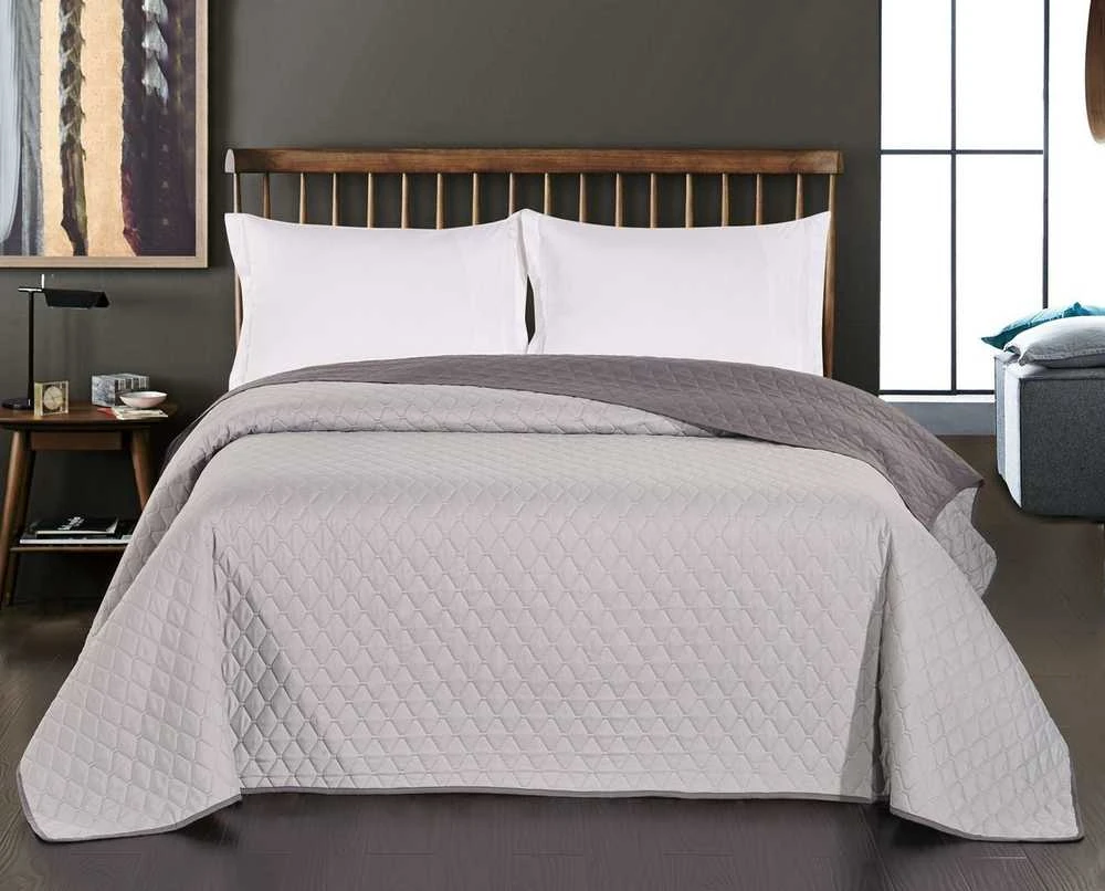 DecoKing Lovatiesė 170 × 270 cm, tamsiai pilka ()
