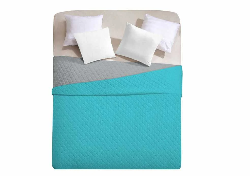 DecoKing Lovatiesė 170 × 210 cm, pilka,