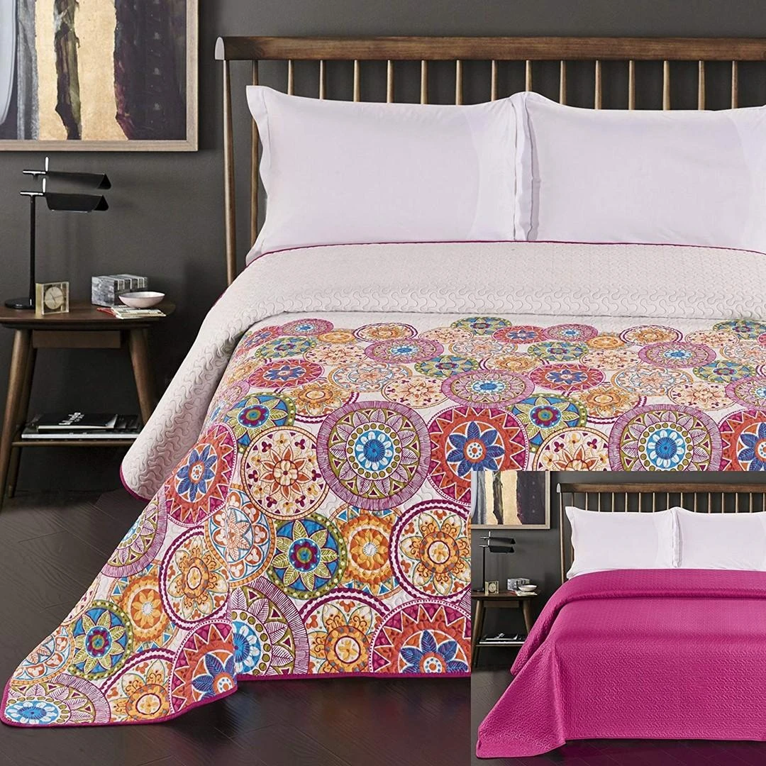 DecoKing Lovatiesė 260 × 280 cm, balta