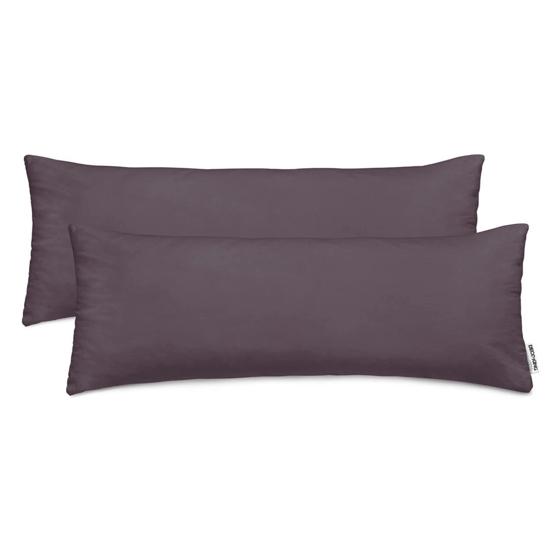 DecoKing Pagalvės užvalkalas 40 × 145 cm (40x145) CHOCOLATE