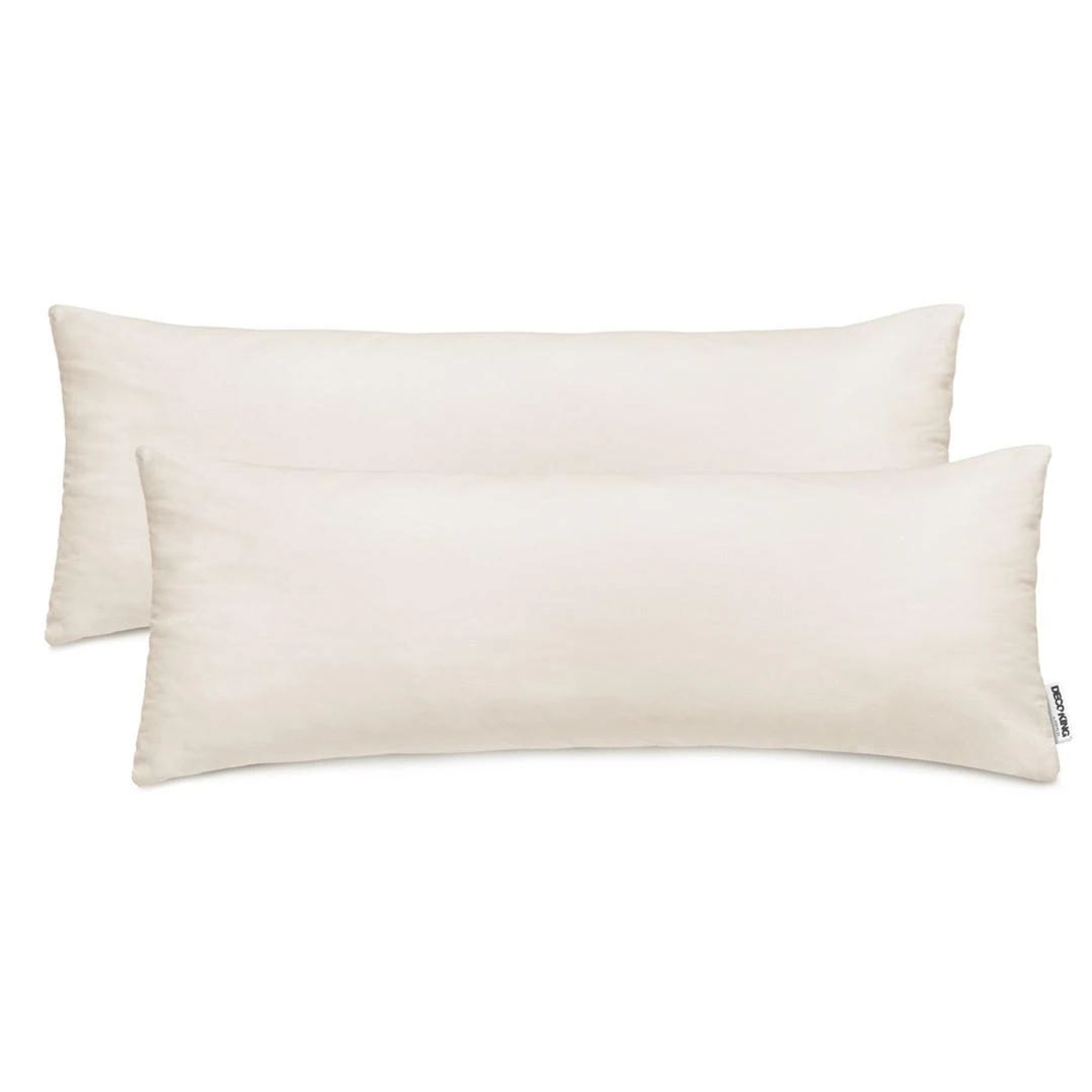 DecoKing Pagalvės užvalkalas 40 × 145 cm, smėlio spalvos