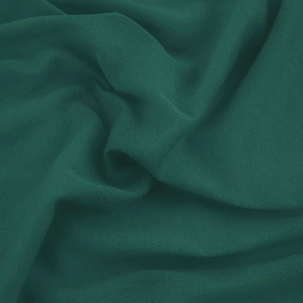 DecoKing Paklodė su guma 120–140×200+30 tamsiai žalia