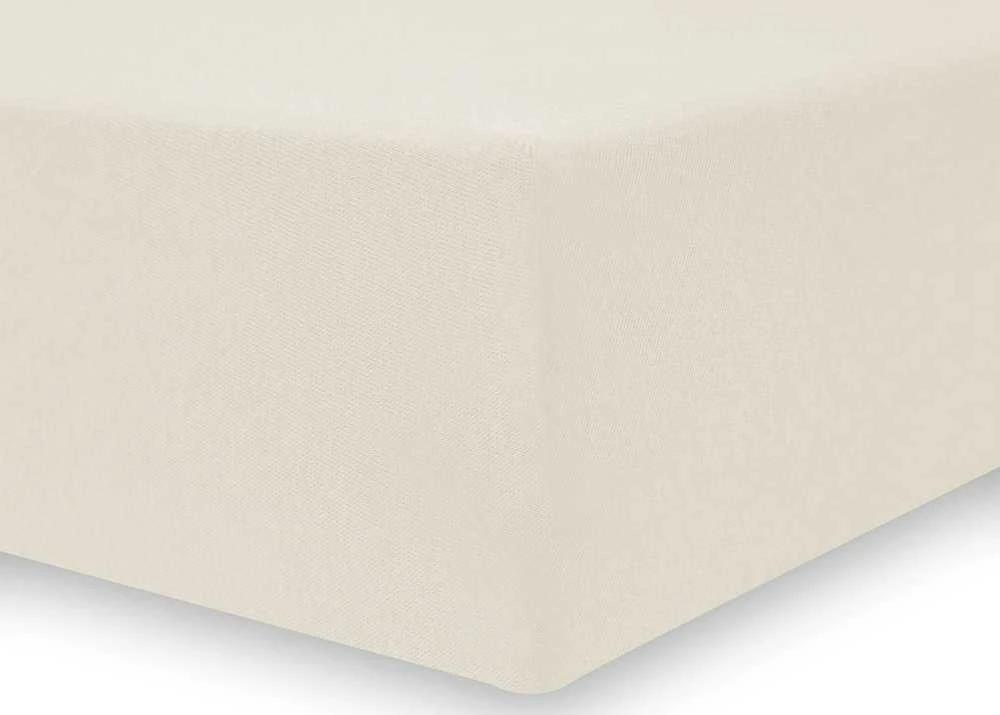 DecoKing Paklodė su guma Amber AmeliaHome 180–200 × 200 + 30 cm, ekru