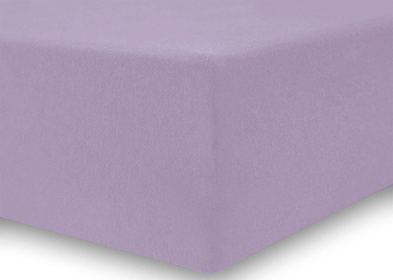 Paklodė DecoKing Amber Levandų violetinė, 220x200 cm, su guma