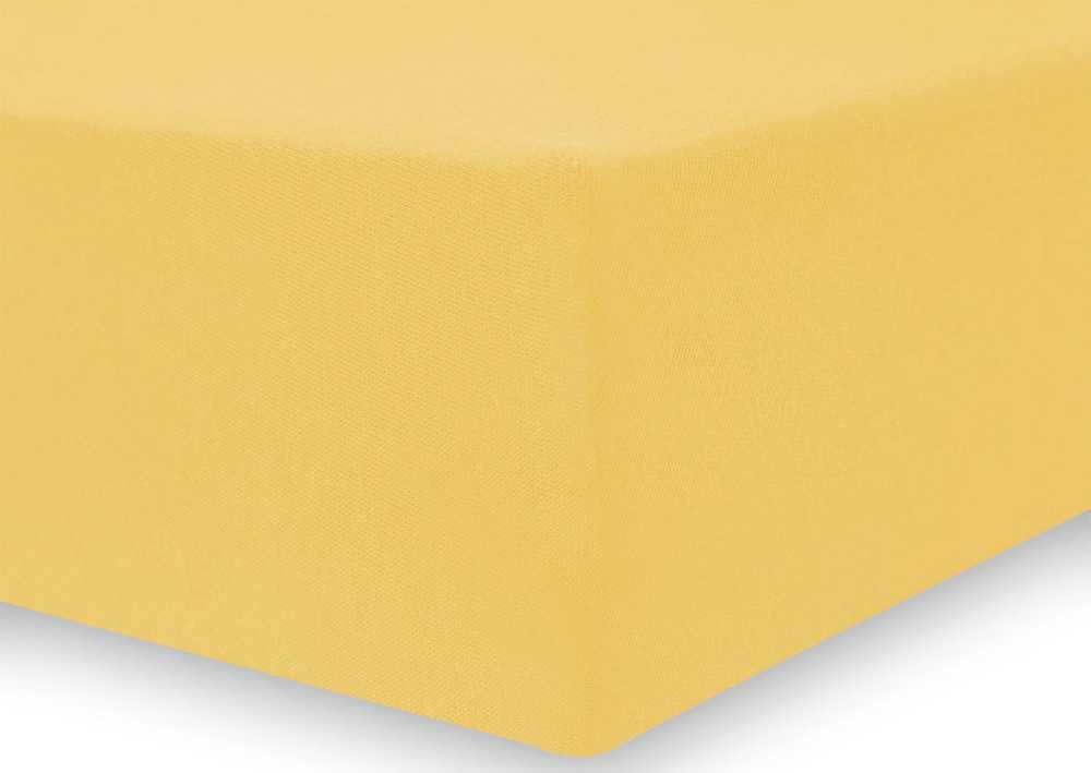 Paklodė DecoKing Amber 180-200x200+30 cm, spalva: geltona