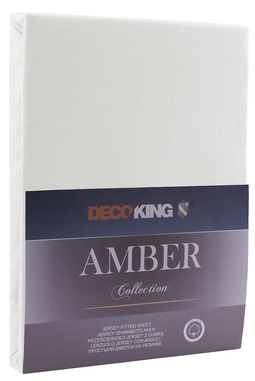 DecoKing Paklodė su guma 80-90x200+30 PEARLOYSTER
