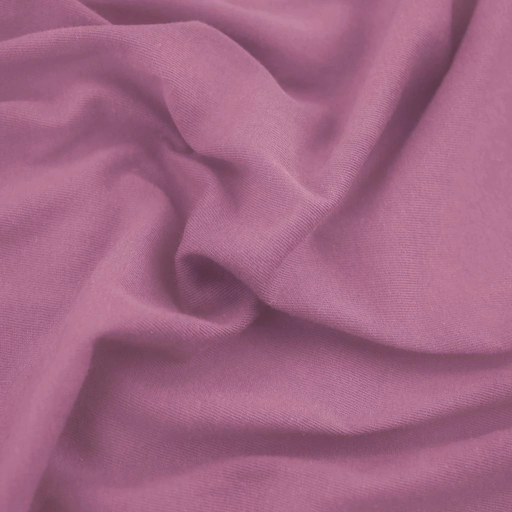 DecoKing Paklodė su guma 220–240×220+30 PLUM