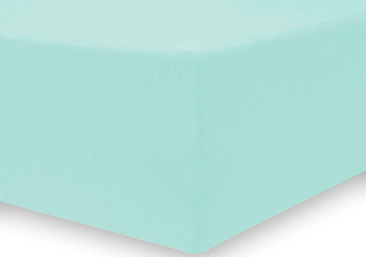 DecoKing Paklodė su guma šviesiai turkio spalvos 180-200x200+30