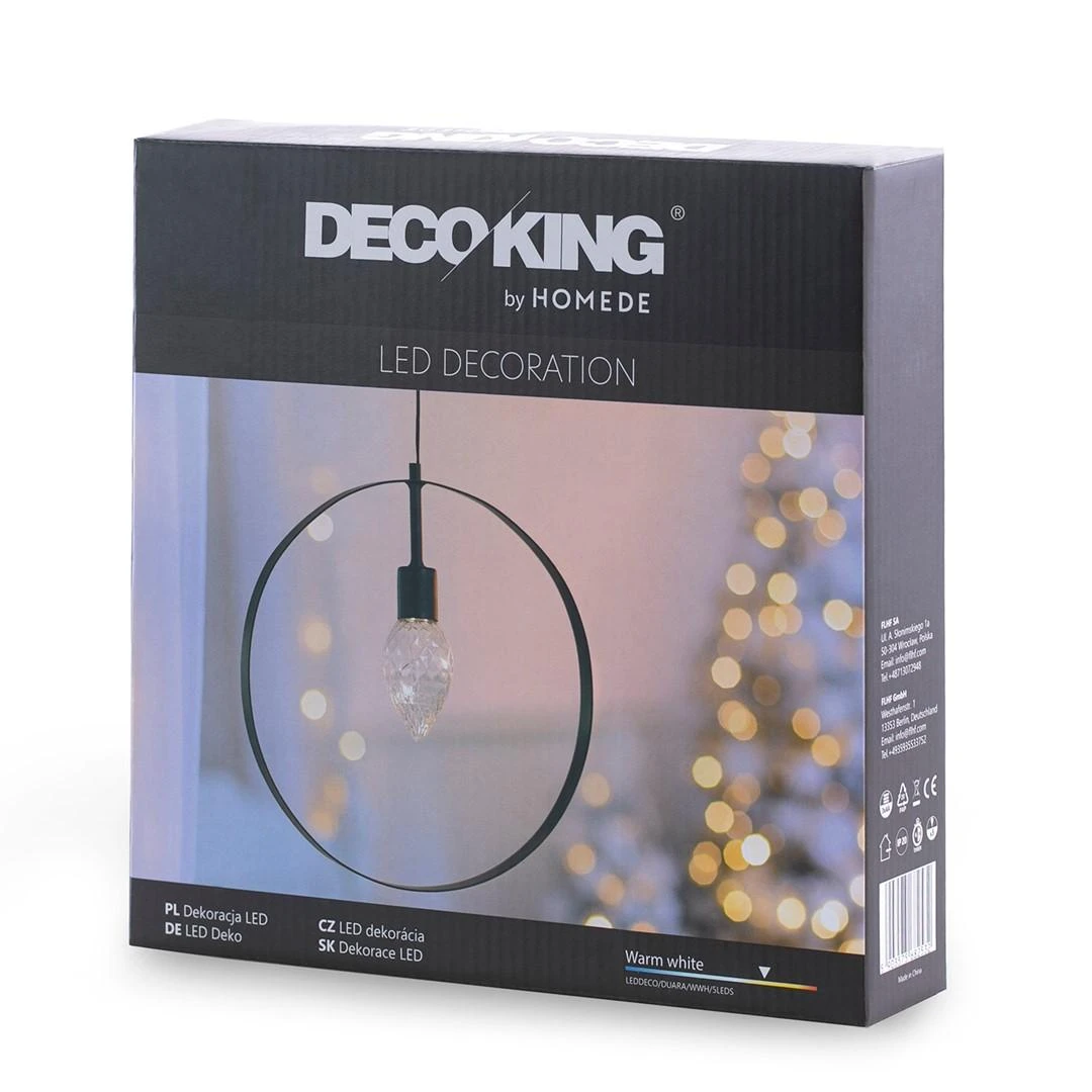 DecoKing LED dekoracija Duara WWH (5 LED)