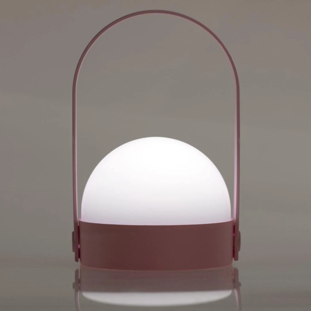 DecoKing Rožinė LED dekoracija KAMPI M (šilta balta)