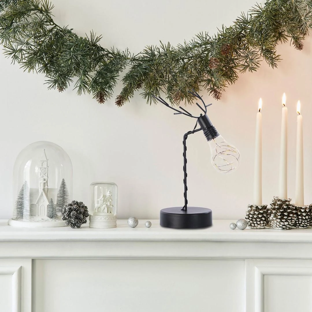 DecoKing LED dekoracija saressa reindeer BB WWH 15LED
