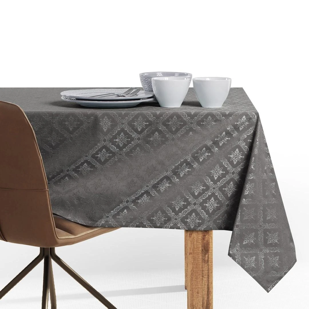 DecoKing Staltiesė 140×140 cm kakaos spalvos DK MAYA