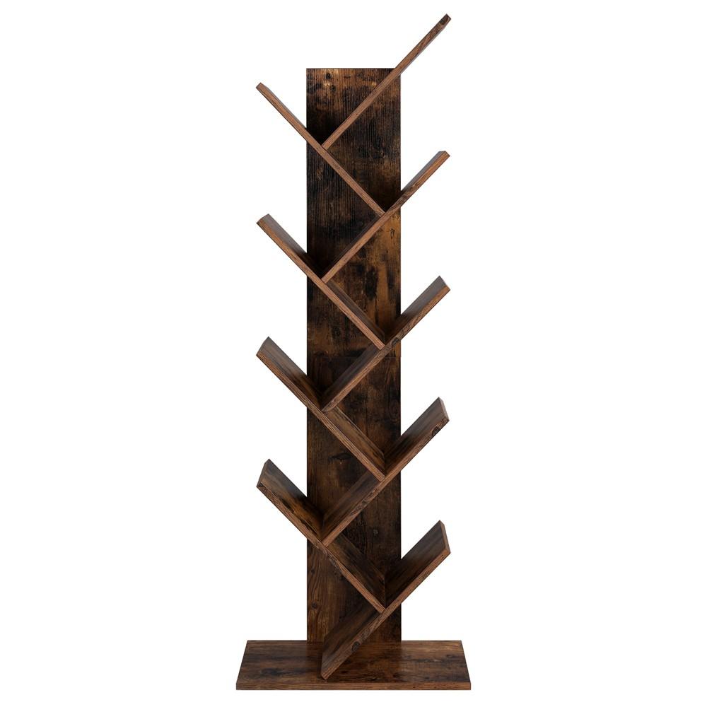 Songmics KNYGŲ LENTYNA/RUDA50X25X141,5CM