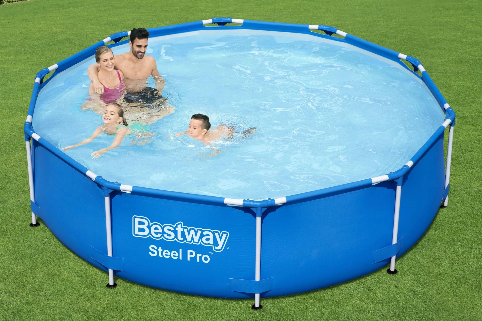 Karkasinis baseinas su siurbliu Bestway Steel Pro  56679 305x76cm