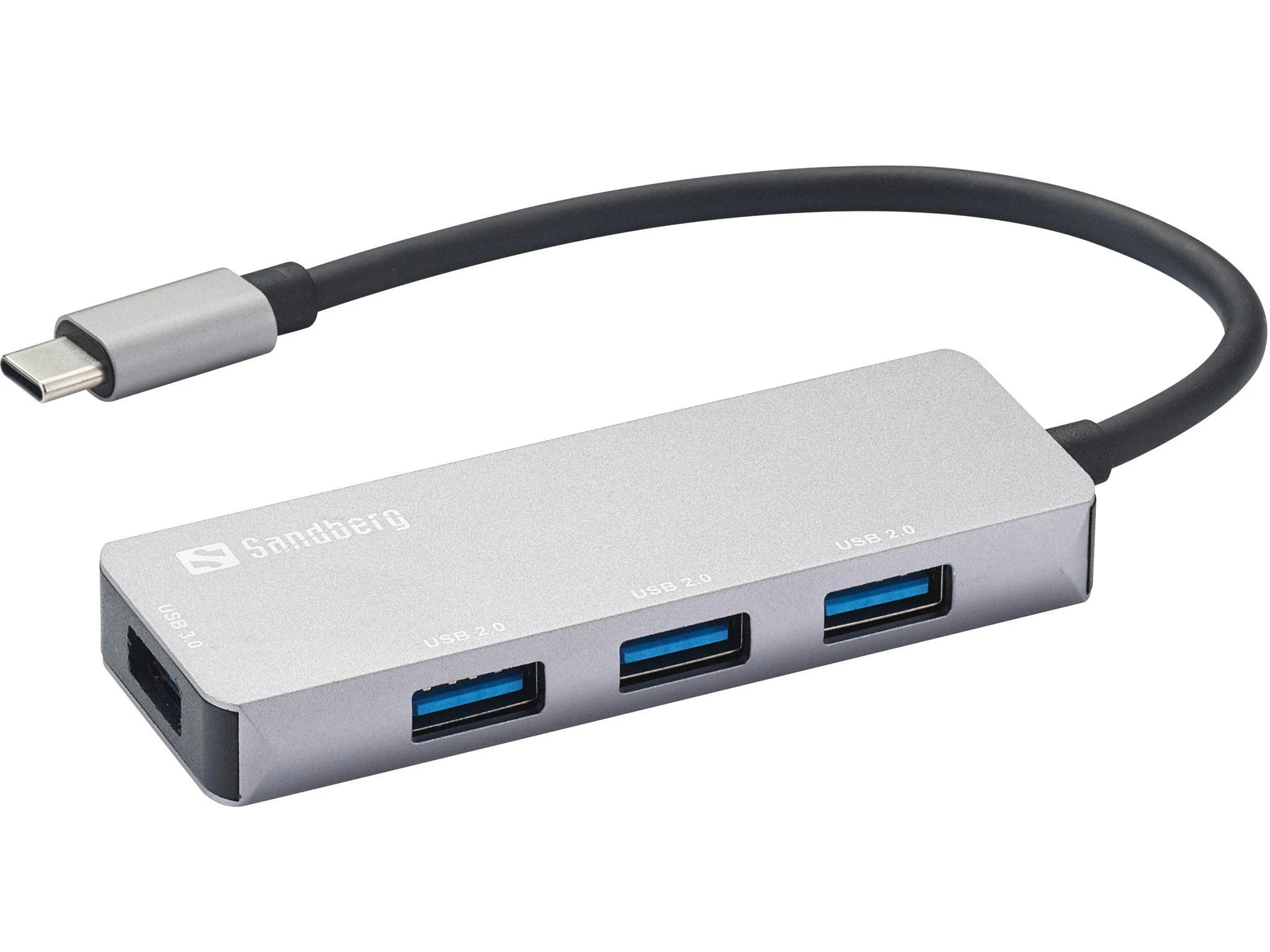 Sandberg USB-C šakotuvas su 4 prievadais