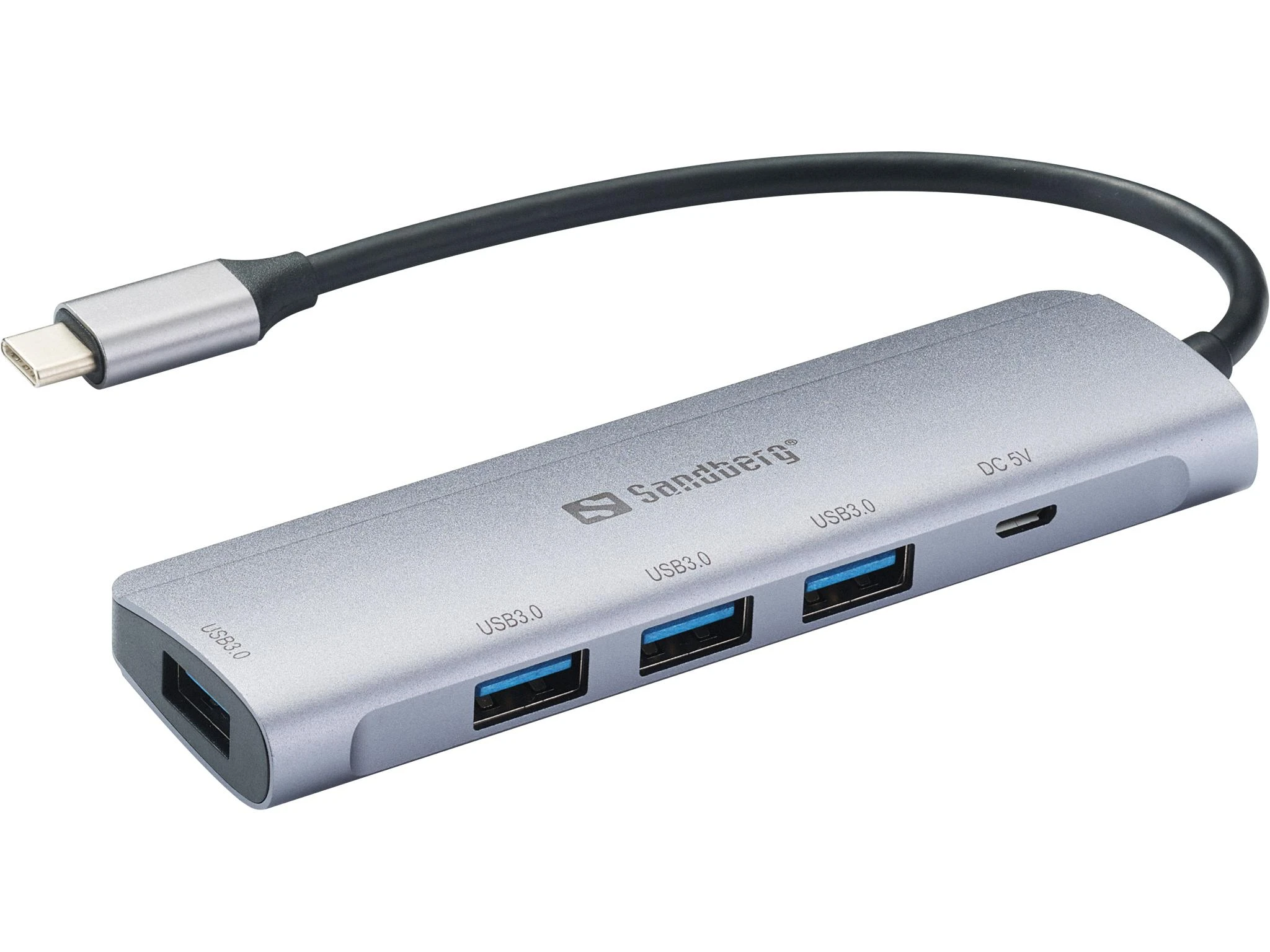 Sandberg USB-C iki 4 x USB 3.0 Hub SAVER