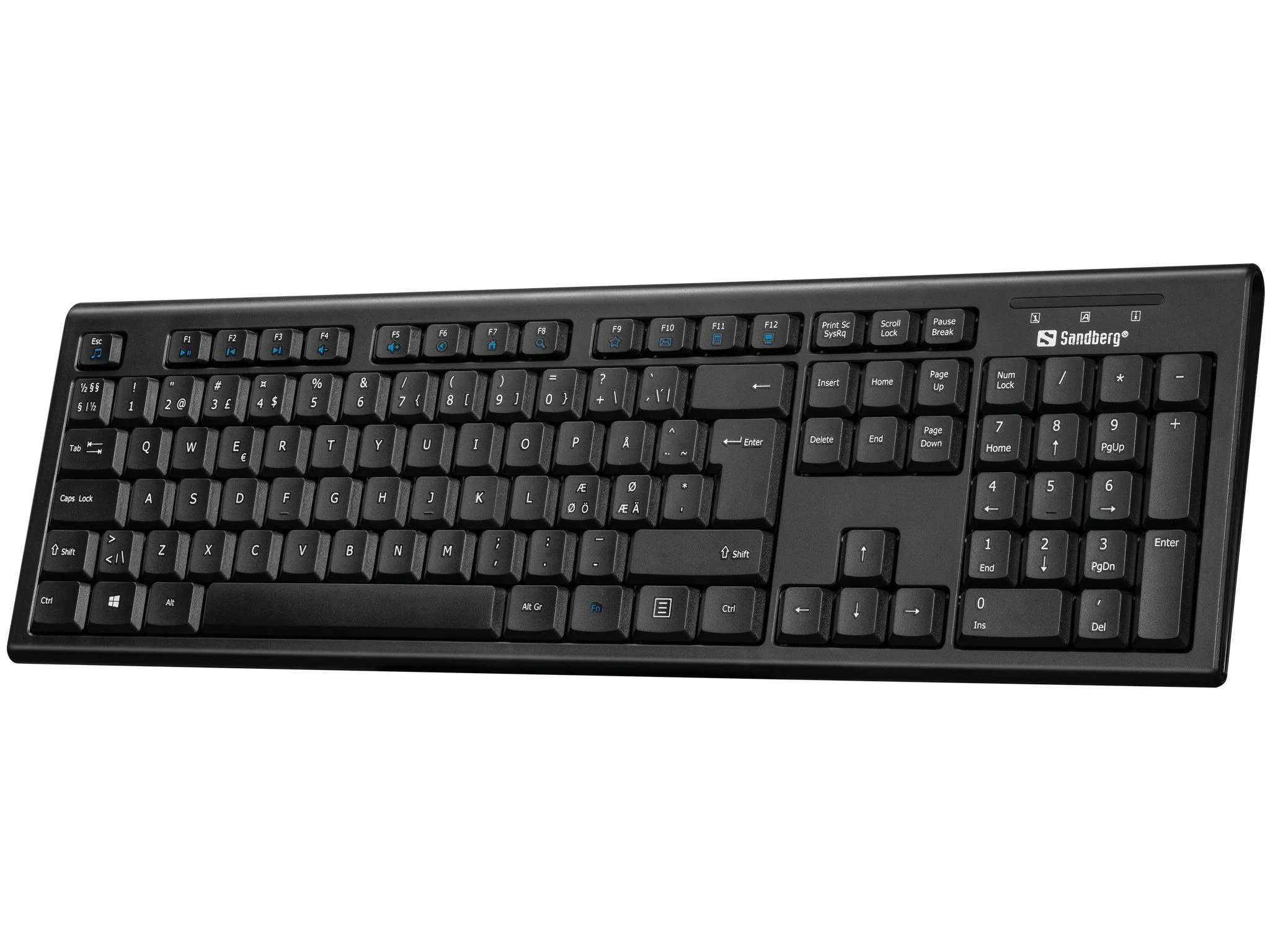 Office Sandberg USB laidinė biuro klaviatūra Nord