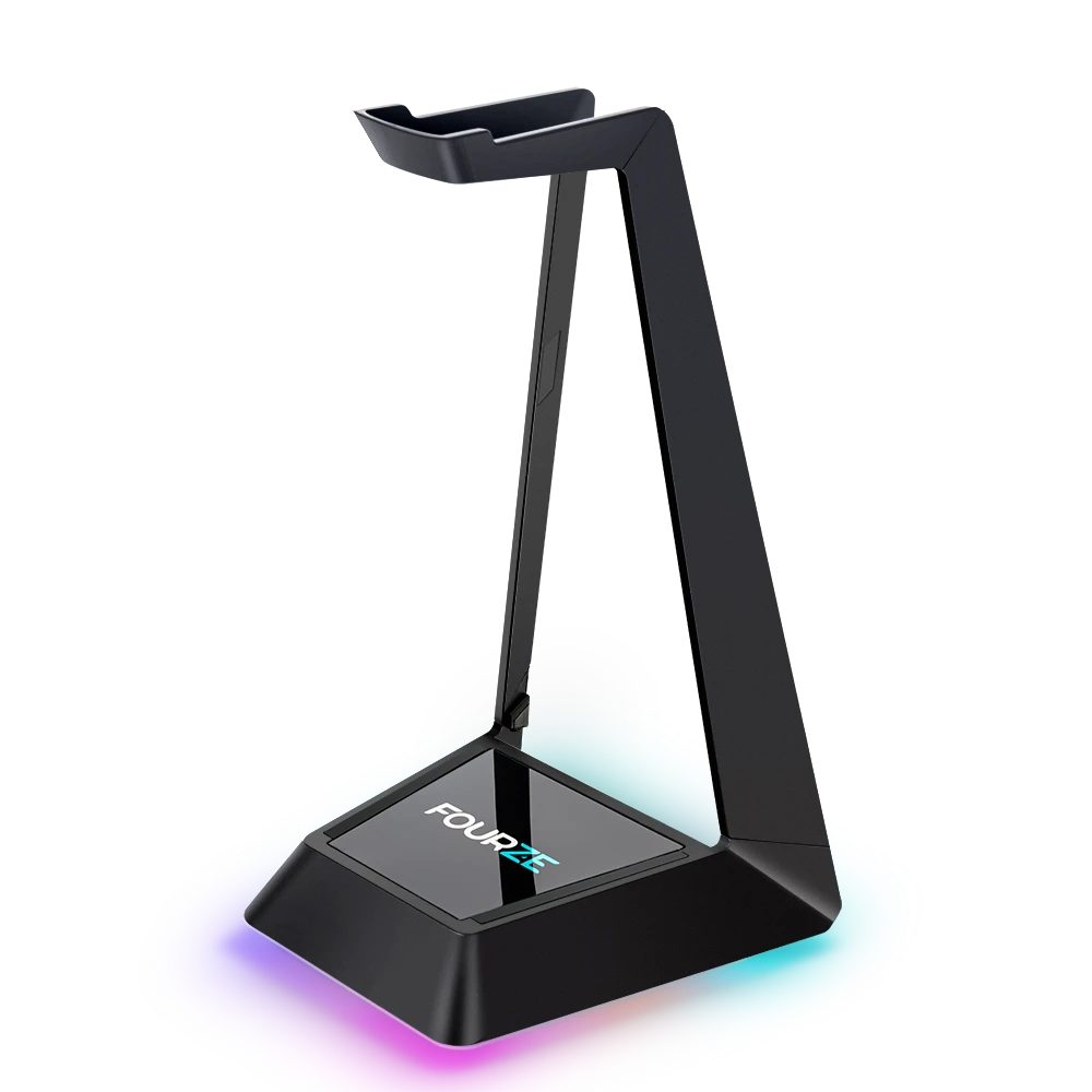 Fourze ausinių stovas su RGB pašvietimu