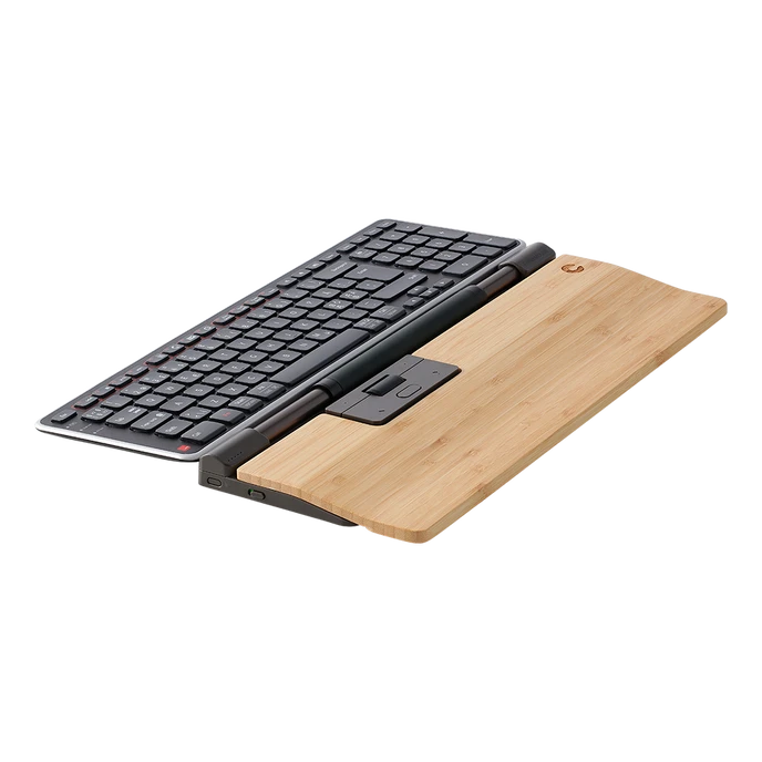 Pelė Carruzzo Contour Design Regular formos bambukinis spyruoklinis padas