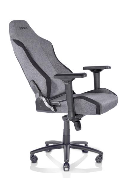 Žaidimų kėdė Fourze Cloud Fabric Gaming Chair, Tamsiai pilka