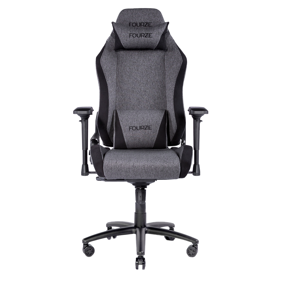 Žaidimų kėdė Fourze Cloud Fabric Gaming Chair, Tamsiai pilka