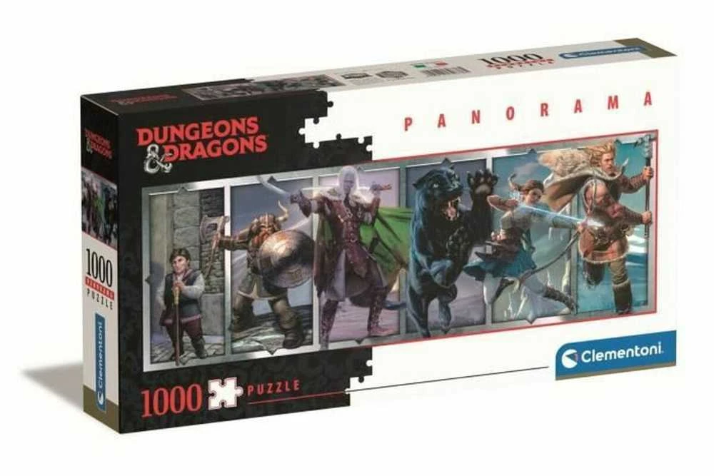 Clementoni Dėlionė 1000 vnt. - Dungeons & Dragons aprašymas - Prekės nuotrauka