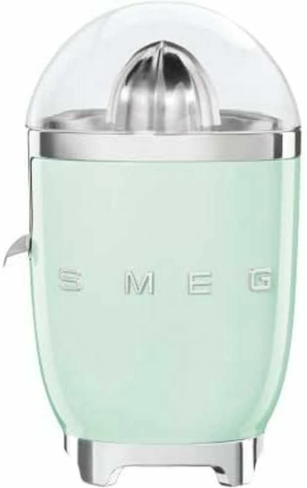 Smeg Citrusinių vaisių sulčiaspaudė CJF11PGEU, blizgi pastelinė žalia spalva aprašymas - Prekės nuotrauka
