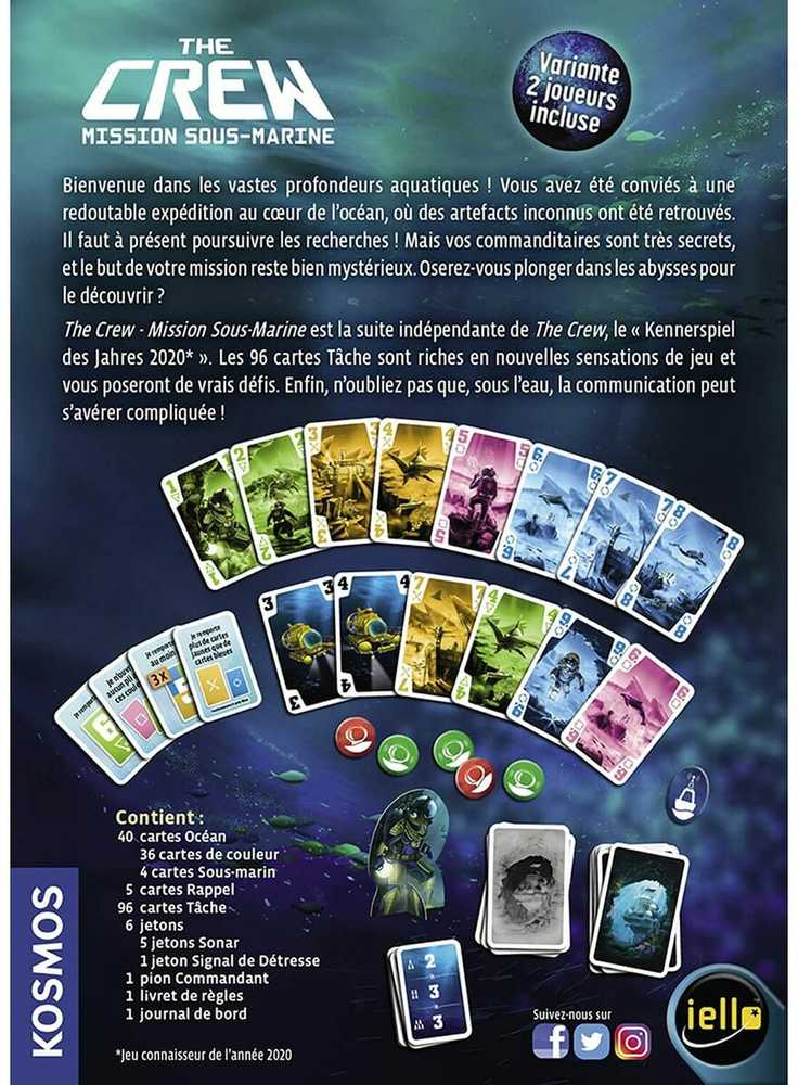 Acheter The Crew - Mission sous-marine - Board Games - Iello - Le N