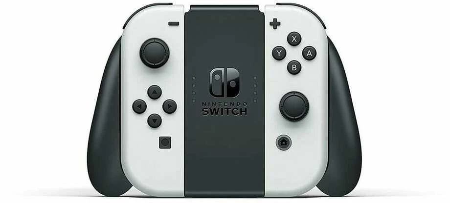 Nintendo Switch OLED konsolė (su baltais Joy-Con), modelis