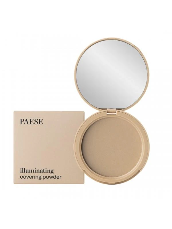PAESE Kompaktinė Pudra "Illuminating & Covering" 9g Spalva 1c
