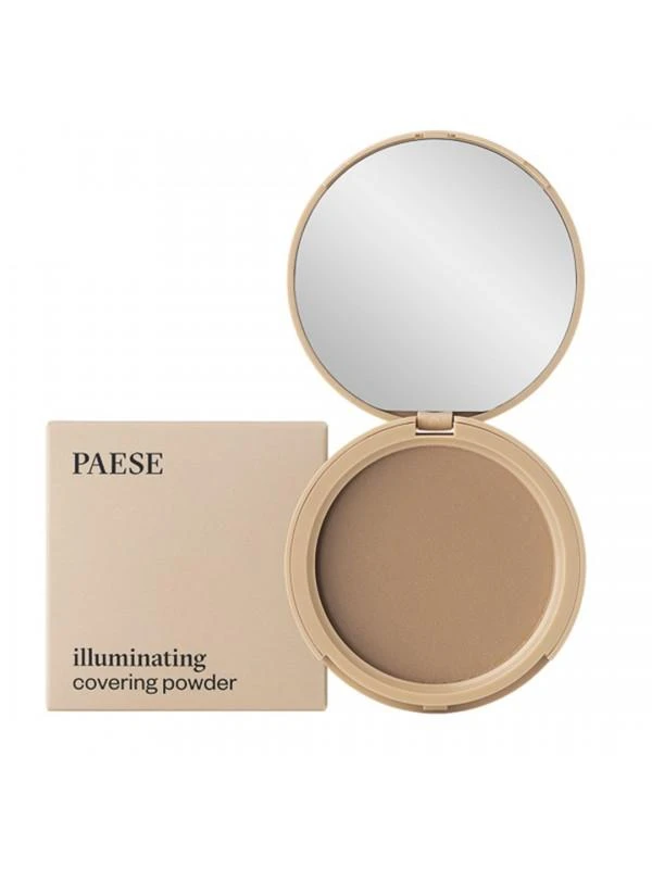 PAESE Kompaktinė Pudra "Illuminating & Covering" 9g Spalva 3c