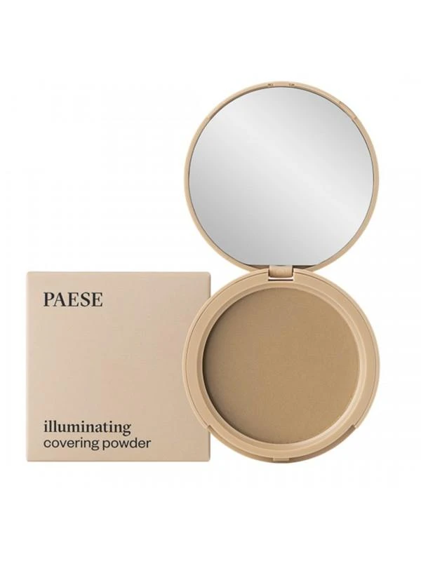 PAESE Kompaktinė Pudra "Illuminating & Covering" 9g Spalva 2c