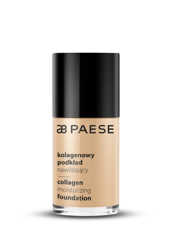PAESE Kreminė Pudra " Collagen Moisturizing" 30 ml Spalva 301C NUDE