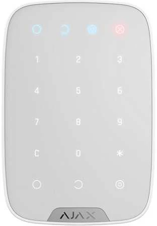 AJAX KeyPad Plus belaidė valdymo klaviatūra (balta)