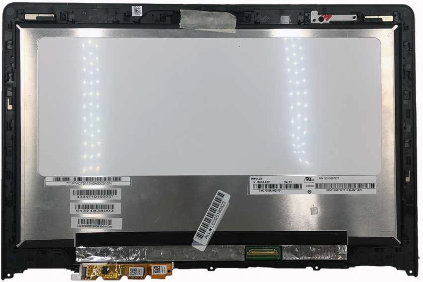 AUO Ekranas, 11.6", 1920x1080, 60Hz, blizgus, 30pin, dešinėje, IPS, Touch