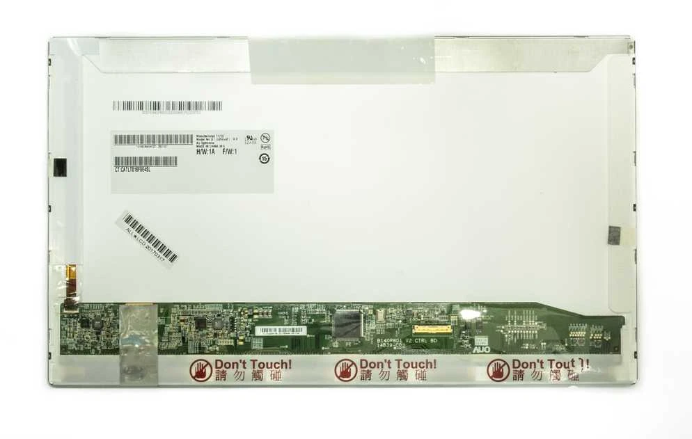 AUO Ekranas 14.0", 1600x900, 60Hz, blizgus, 30pin, dešinėje