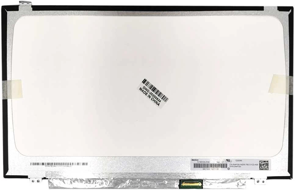 AUO Ekranas 14.0", 1920x1080, 60Hz, matinis, 30pin, dešinėje, IPS
