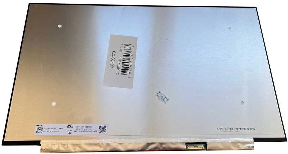BOE Ekranas 15.6", 1920x1080, 60Hz, matinis, 40pin, dešinėje, Touch