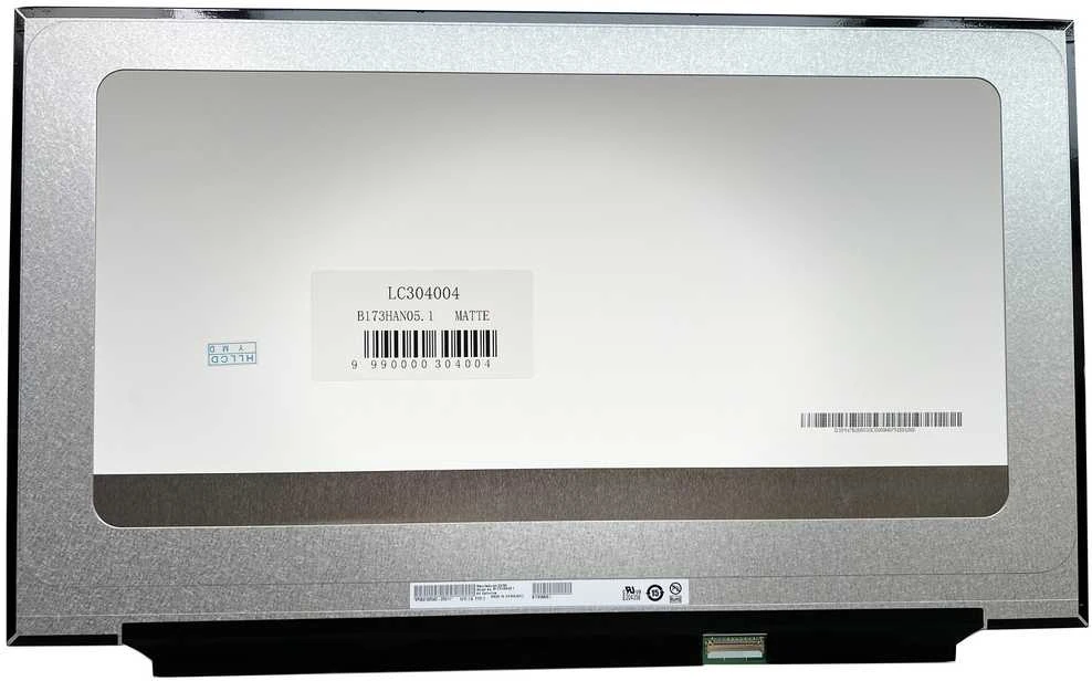 BOE Ekranas 17.3", 1920x1080, 300Hz, matinis, 40pin, dešinėje, IPS