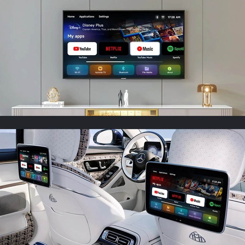Hismart CarPlay išmanusis įrenginys Android AI, 4G LTE, GPS, HDMI aprašymas - Prekės nuotrauka